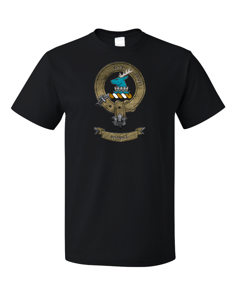 Standard Black Clan Sempill - Scottish Pride Heritage Family Clan Sempill T-shirt