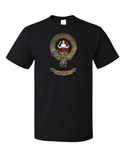 Standard Black Clan Urquhart - Scottish Pride Heritage Family Clan Urquhart T-shirt