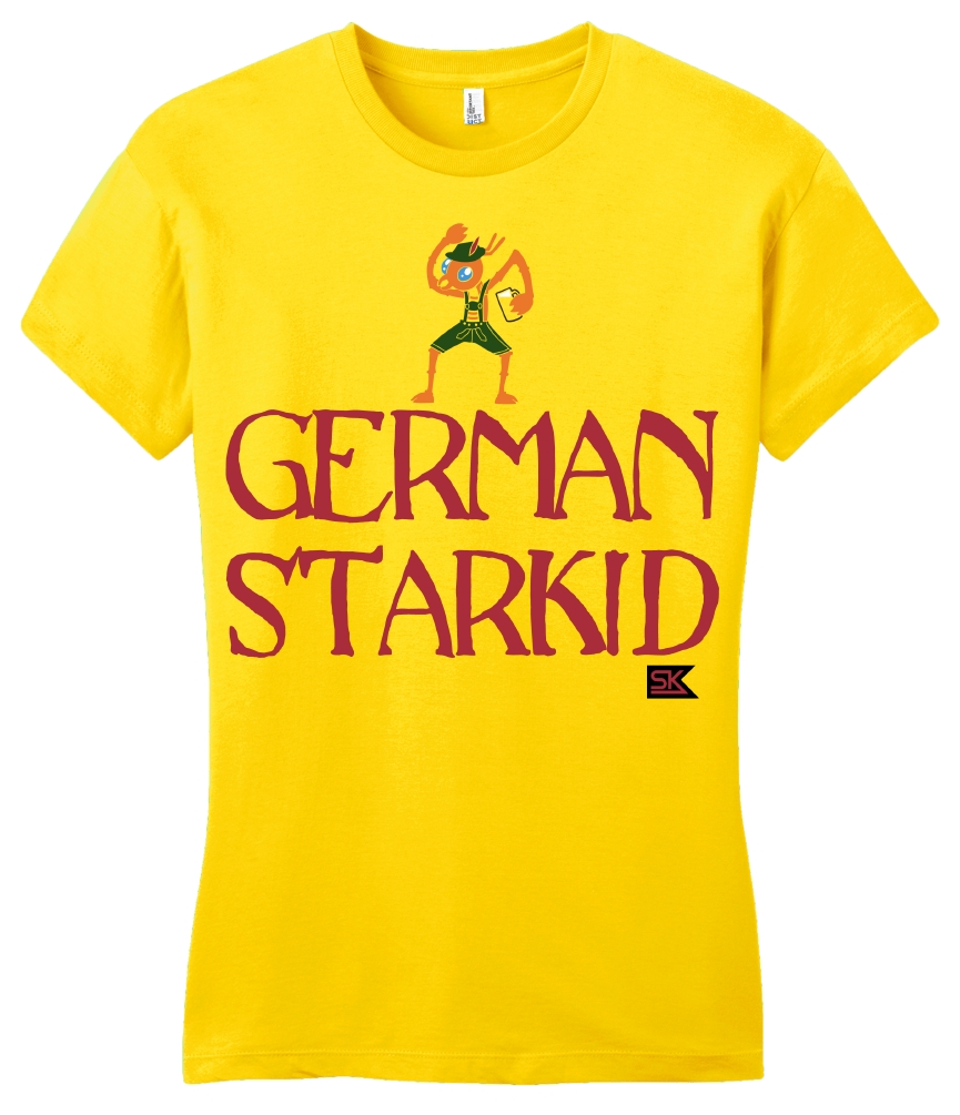 Girly Yellow StarKid GERMAN STARKID T-shirt