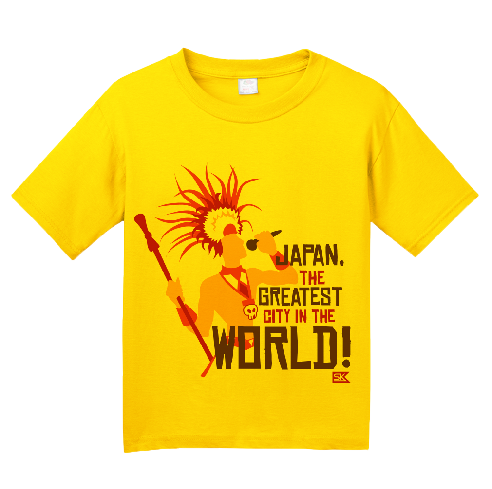 Youth Yellow Apocalyptour Margaret Greatest City T-shirt