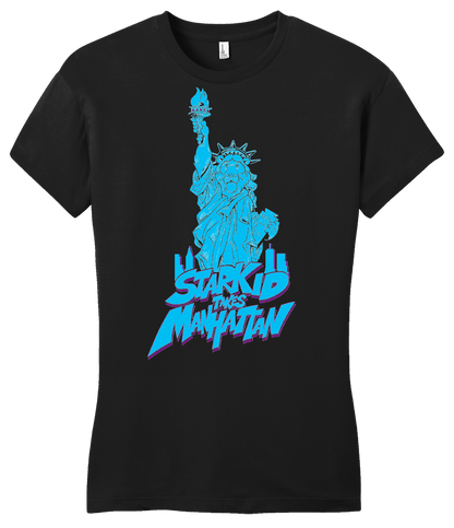 Girly Black StarKid Takes Manhattan Rumbleroar Statue of Liberty T-shirt