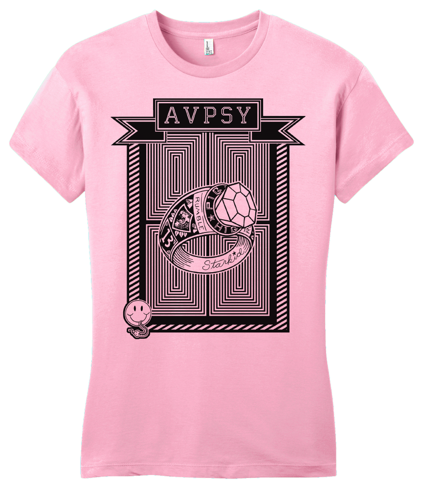 Girly Pink StarKid A Very Potter Senior Year Class Ring T-shirt