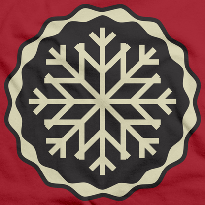 SNOWFLAKE ICON Red art preview