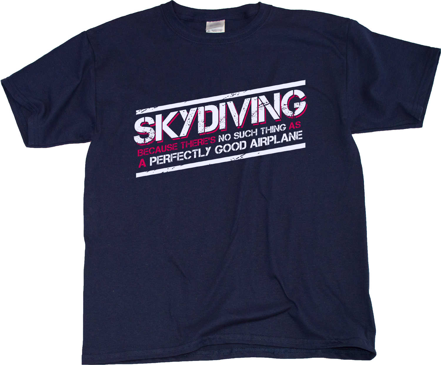 Youth Navy Skydiving: No Such Thing As Perfectly Good Airplane - Daredevil T-shirt