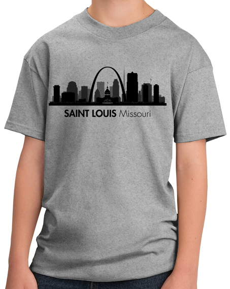  St. Louis Baseball Shirt St. Louis MO Cityscape STL