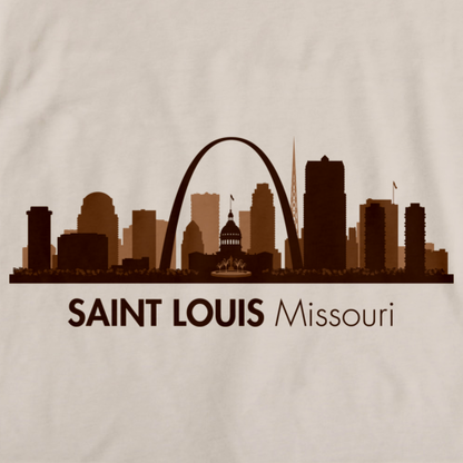 Skyline of Saint Louis, Missouri Natural art preview