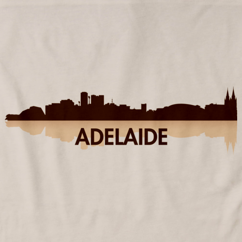 Adelaide, Australia City Skyline Natural art preview