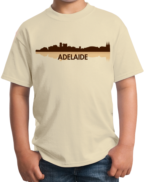 Youth Natural Adelaide, Australia City Skyline - Adelaide Love Hometown Pride T-shirt