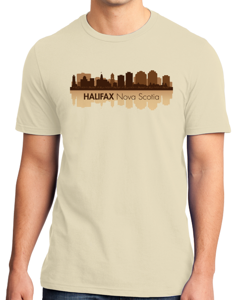 Unisex Natural Skyline Of Halifax, Nova Scotia - Halifax Pride Love Peggys Cove T-shirt