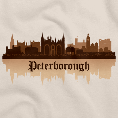 Skyline of Peterborough, UK Natural art preview