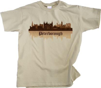 Youth Natural Skyline Of Peterborough, UK - Peterborough United Football Club T-shirt