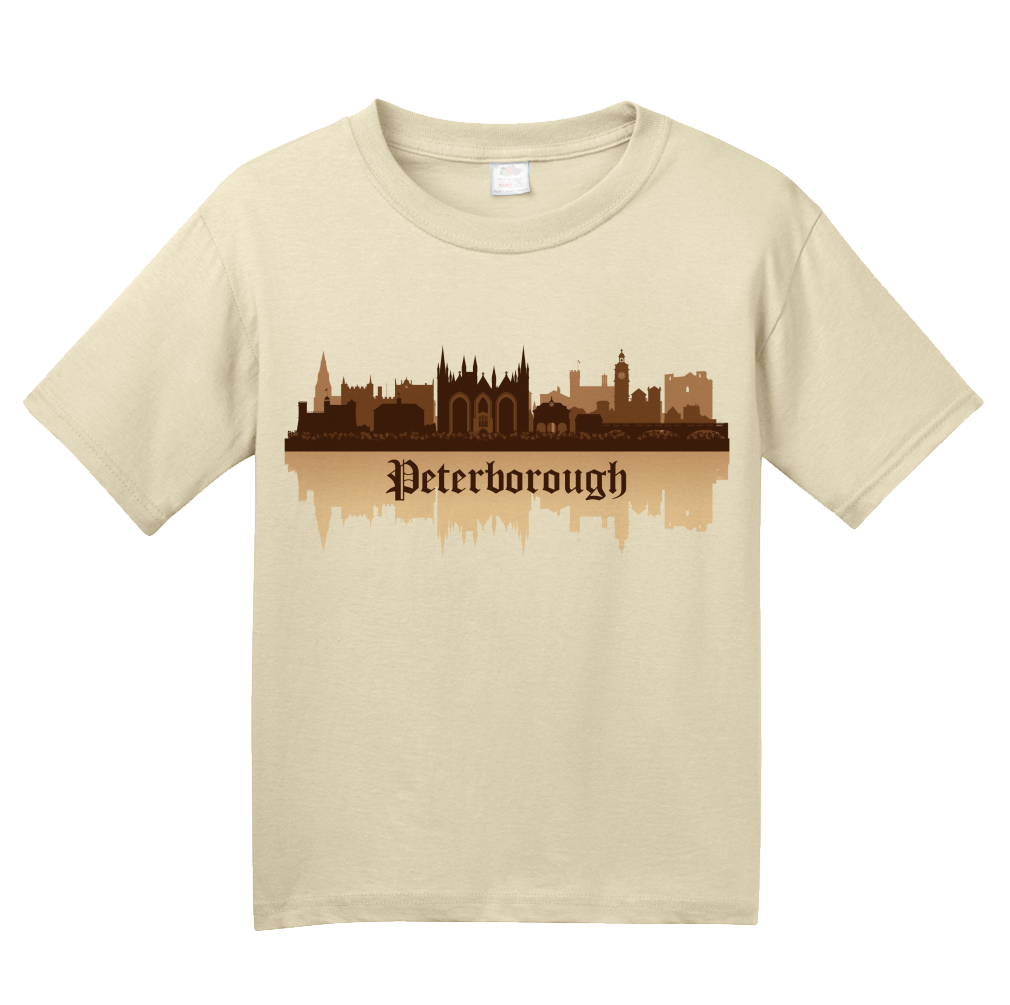 Youth Natural Skyline Of Peterborough, UK - Peterborough United Football Club T-shirt