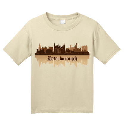 Youth Natural Skyline Of Peterborough, UK - Peterborough United Football Club T-shirt