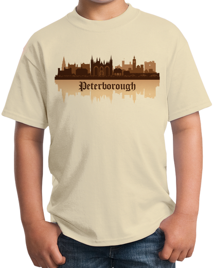 Youth Natural Skyline Of Peterborough, UK - Peterborough United Football Club T-shirt