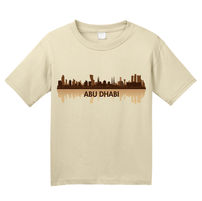 Youth Natural Skyline Of Abu Dhabi, UAE - United Arab Emirates Dubai City T-shirt