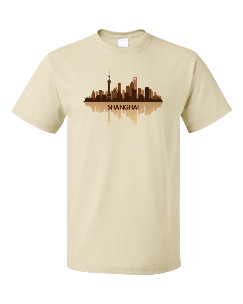 Unisex Natural Skyline Of Shanghai, China - Chinese City Love Shanghai Shenhua T-shirt