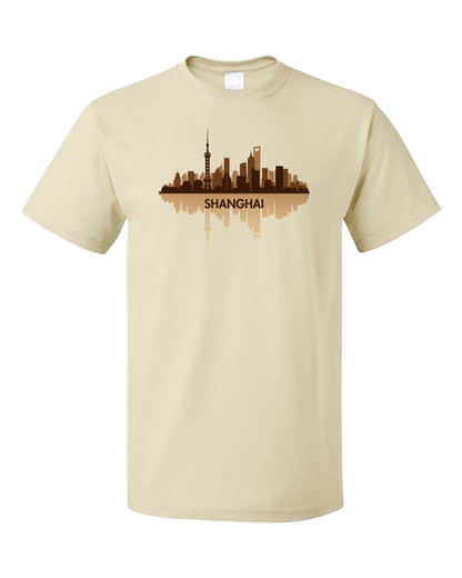 Unisex Natural Skyline Of Shanghai, China - Chinese City Love Shanghai Shenhua T-shirt