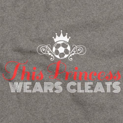 THIS PRINCESS WEARS CLEATS Grey art preview