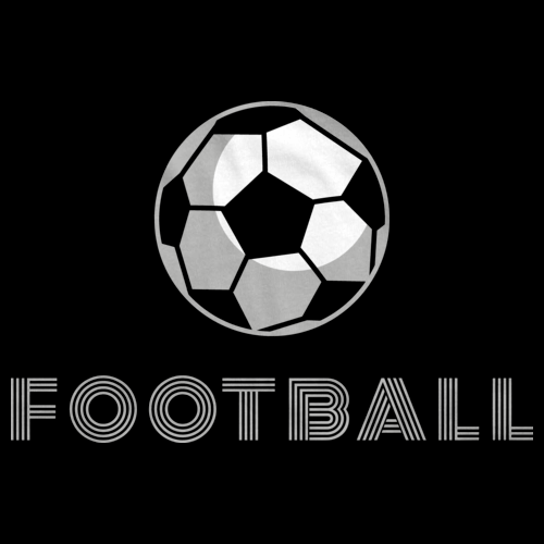 Football (Soccer Ball) Black art preview