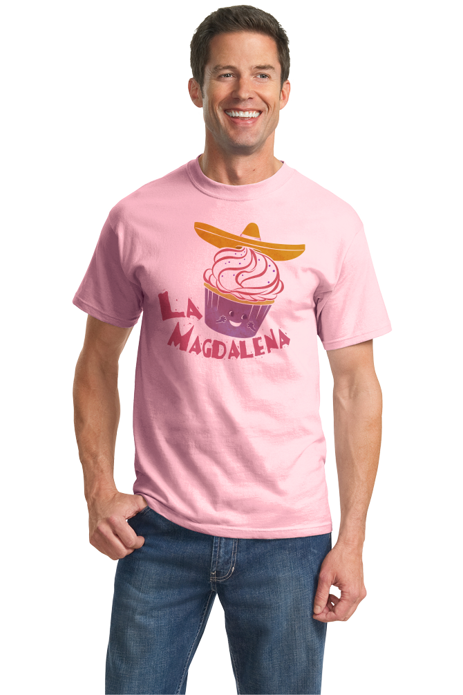 Standard Pink La Magdelena - Spanish Translation Cupcake Fun Cute Espanol T-shirt