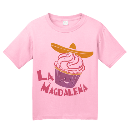 Youth Pink La Magdelena - Spanish Translation Cupcake Fun Cute Espanol T-shirt
