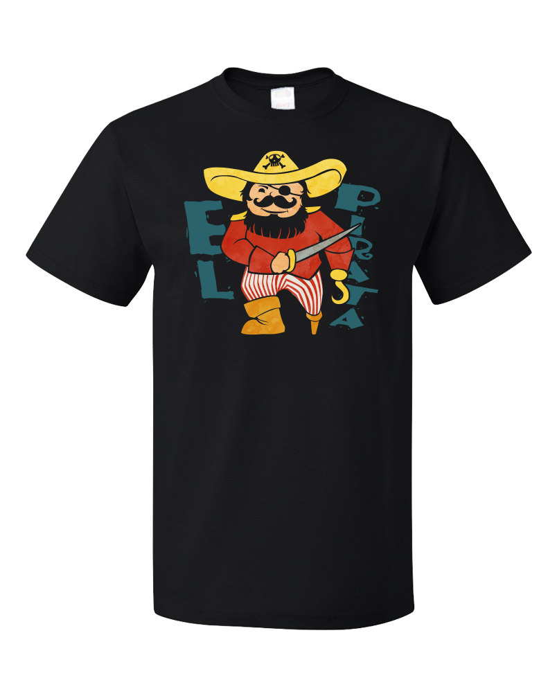 Standard Black El Pirata - Spanish Translation Pirate Cute Funny Espanol T-shirt