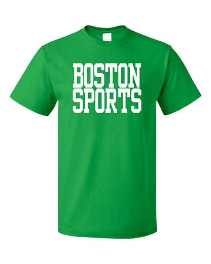 Standard Green Boston Sports - Generic Funny Sports Fan T-shirt
