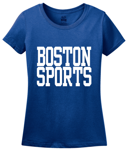 Ladies Royal Boston Sports - Generic Funny Sports Fan T-shirt