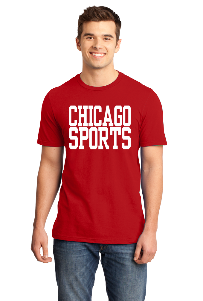 Standard Red Chicago Sports - Generic Funny Sports Fan T-shirt