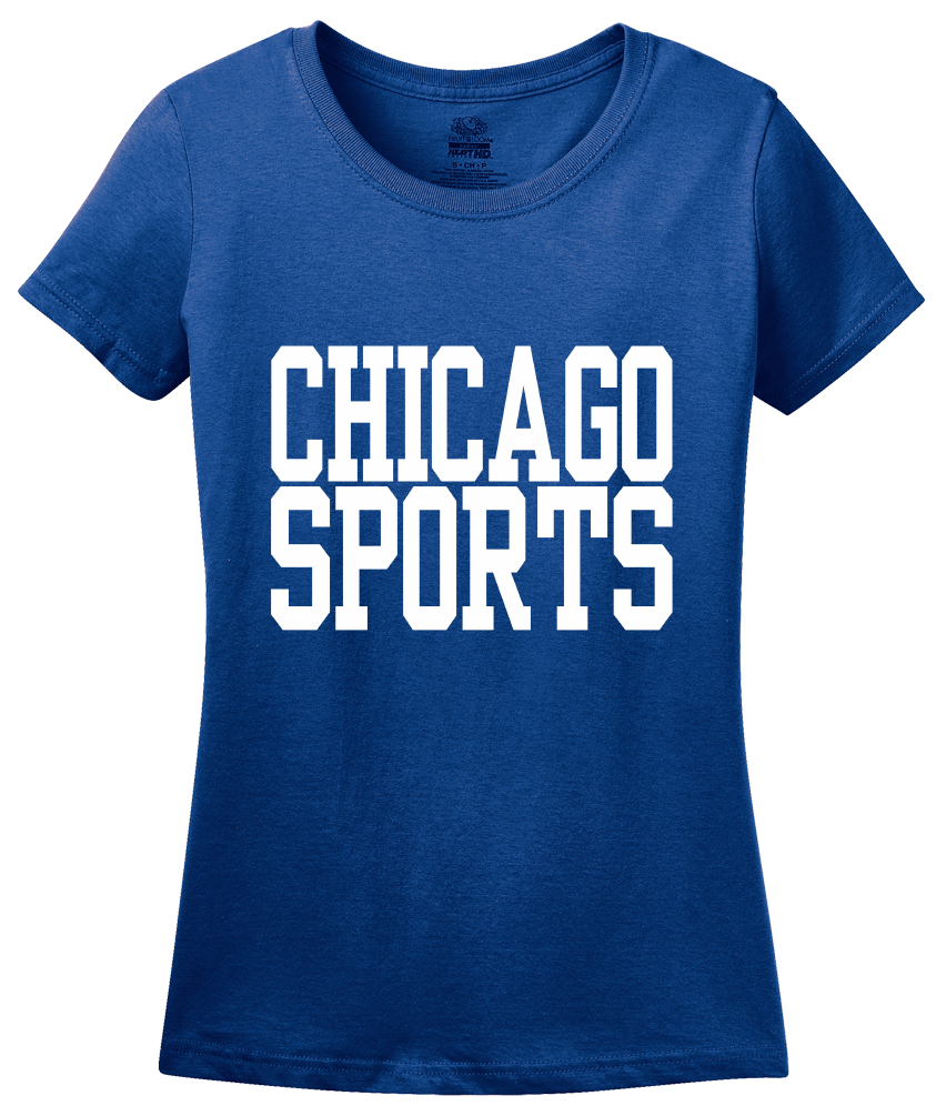 Ladies Royal Chicago Sports - Generic Funny Sports Fan T-shirt
