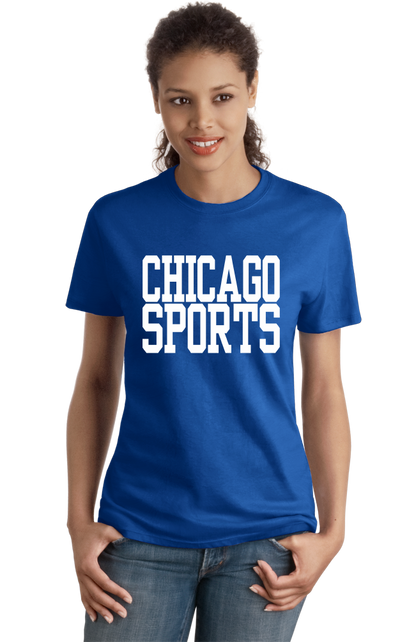 Ladies Royal Chicago Sports - Generic Funny Sports Fan T-shirt