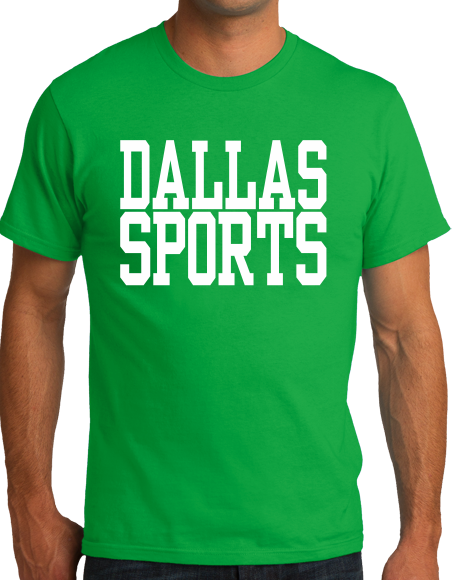 Standard Green Dallas Sports - Generic Funny Sports Fan T-shirt