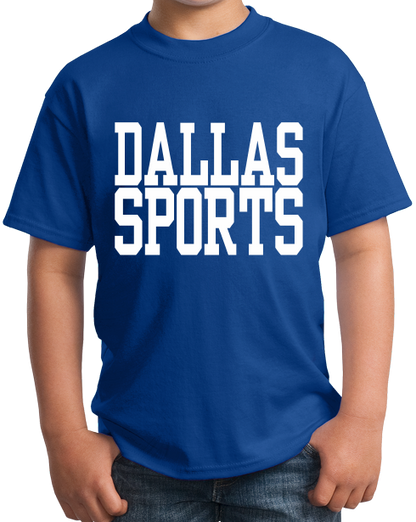 Youth Royal Dallas Sports - Generic Funny Sports Fan T-shirt