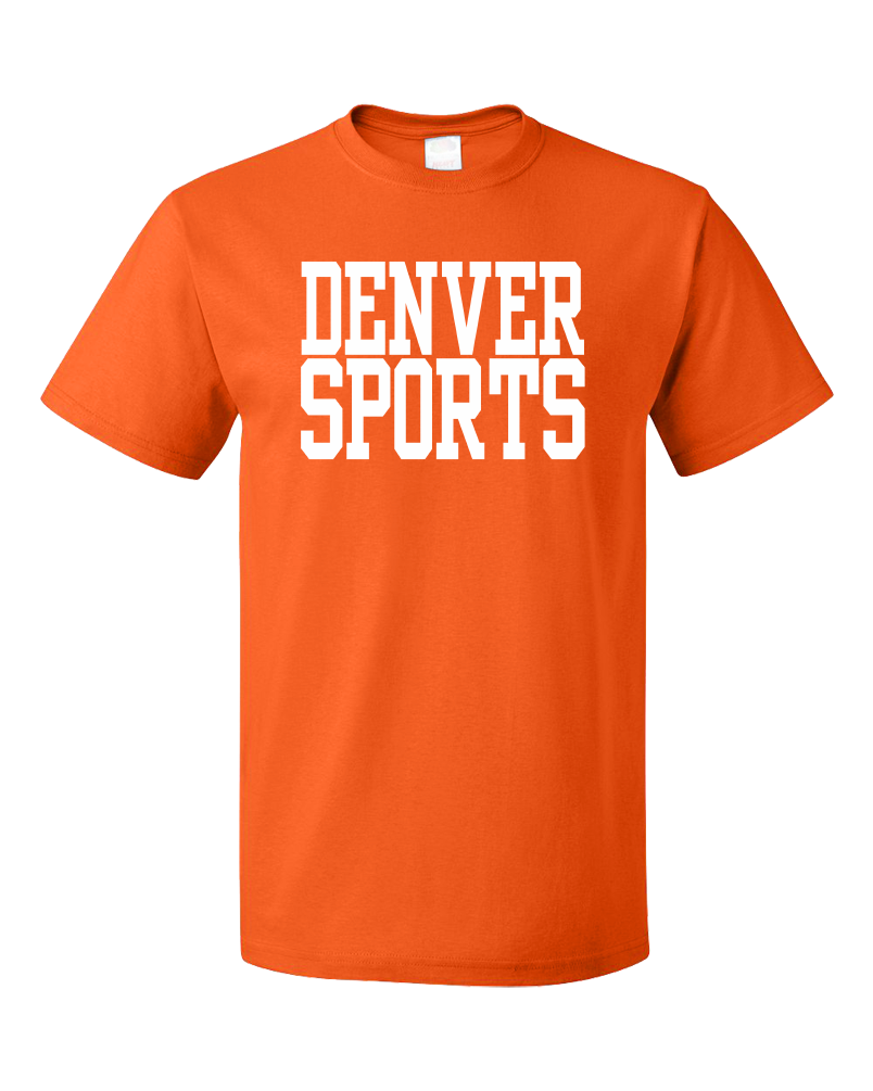 Standard Orange Denver Sports - Generic Funny Sports Fan T-shirt