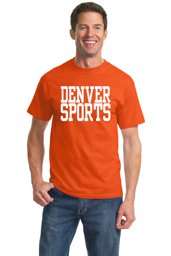 Standard Orange Denver Sports - Generic Funny Sports Fan T-shirt