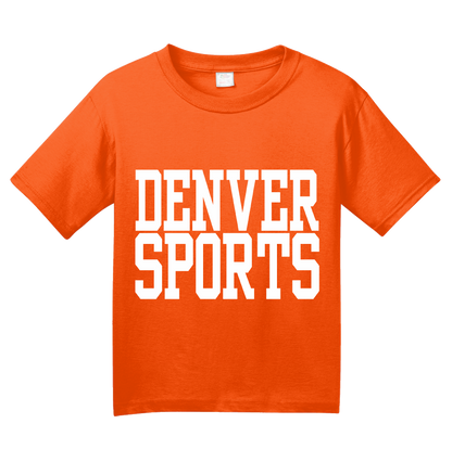 Youth Orange Denver Sports - Generic Funny Sports Fan T-shirt