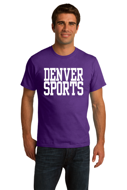 Standard Purple Denver Sports - Generic Funny Sports Fan T-shirt