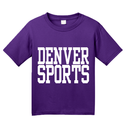Youth Purple Denver Sports - Generic Funny Sports Fan T-shirt