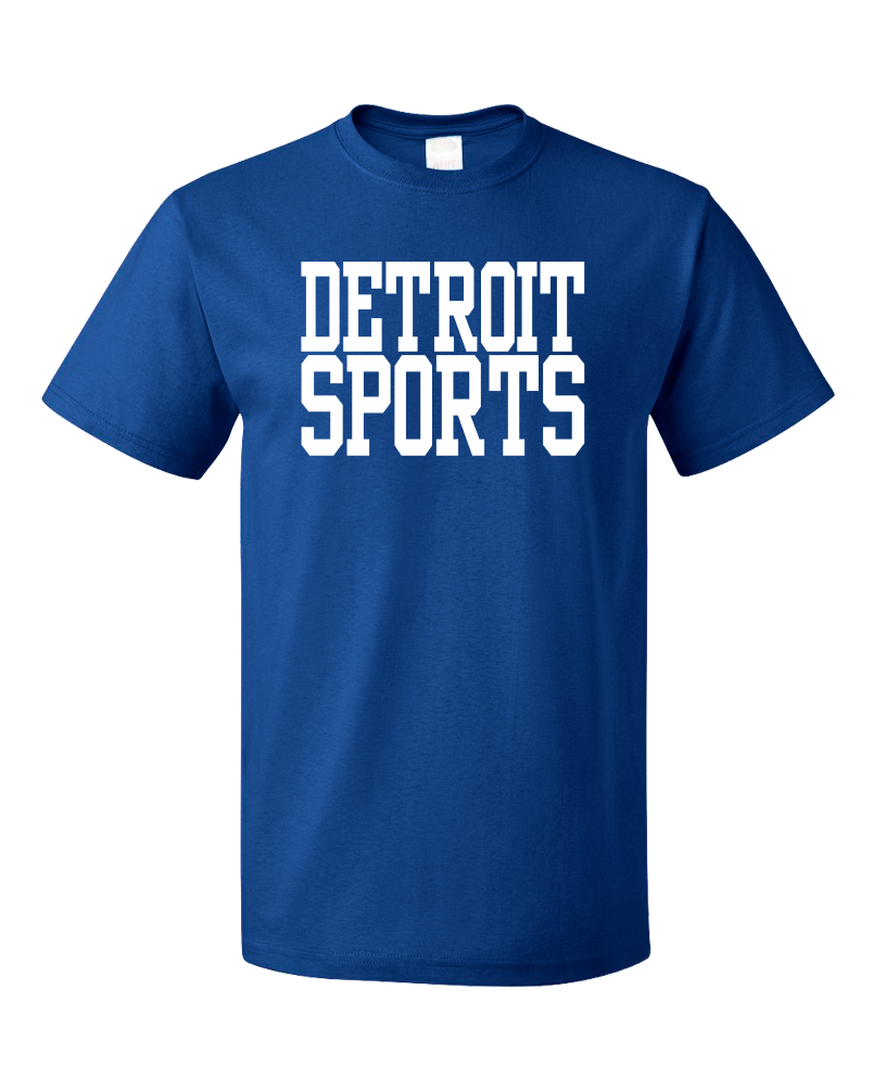 Standard Royal Detroit Sports - Generic Funny Sports Fan T-shirt