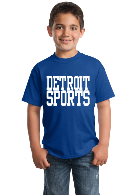 Youth Royal Detroit Sports - Generic Funny Sports Fan T-shirt
