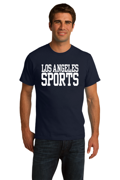 Standard Navy Los Angeles Sports - Generic Funny Sports Fan T-shirt