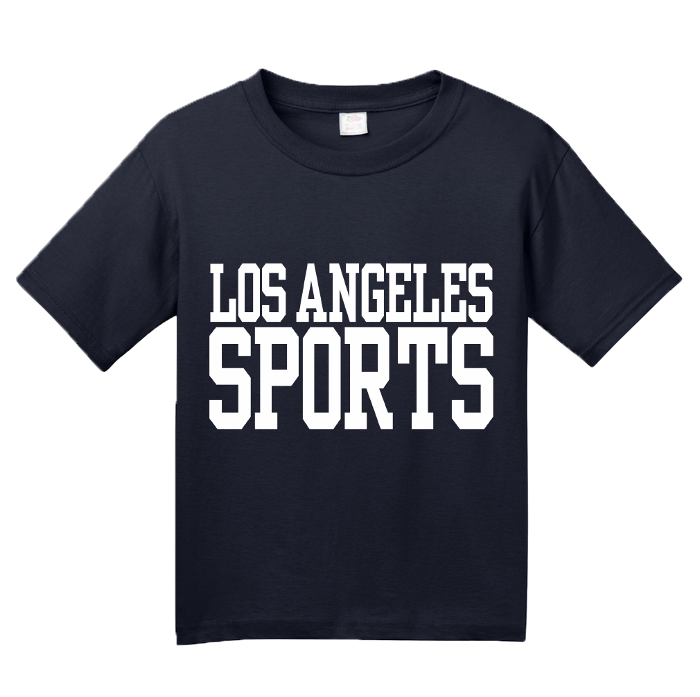 Youth Navy Los Angeles Sports - Generic Funny Sports Fan T-shirt