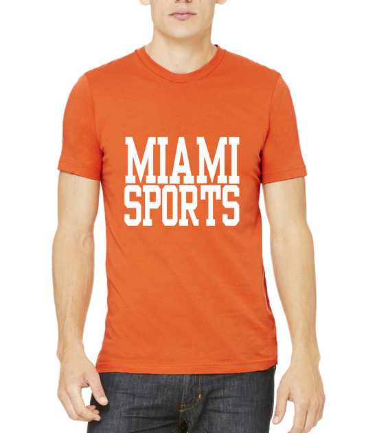 Standard Orange Miami Sports - Generic Funny Sports Fan T-shirt