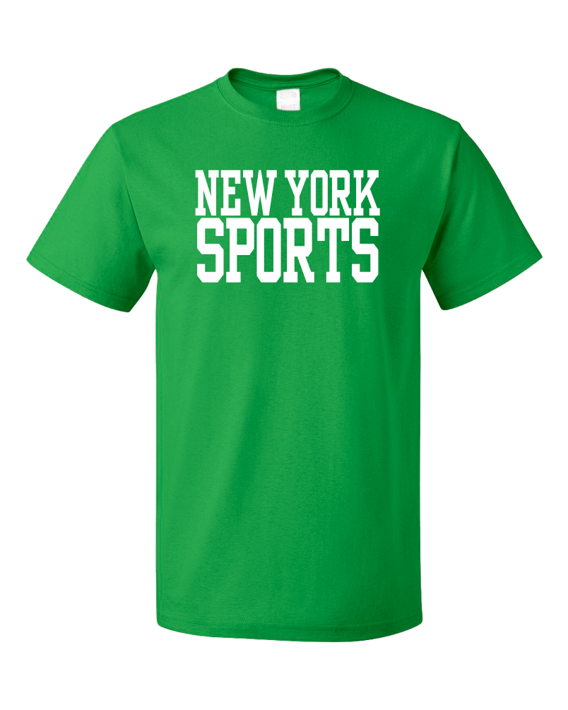 Standard Green New York Sports - Generic Funny Sports Fan T-shirt