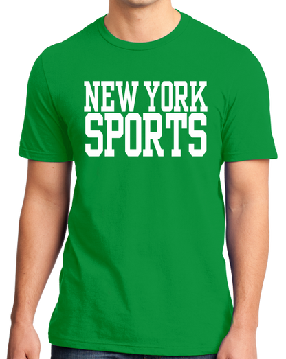 Standard Green New York Sports - Generic Funny Sports Fan T-shirt
