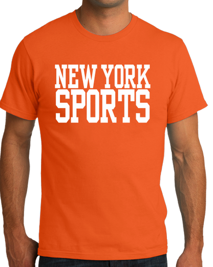 Standard Orange New York Sports - Generic Funny Sports Fan T-shirt