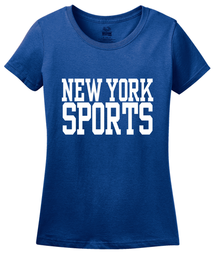 Ladies Royal New York Sports - Generic Funny Sports Fan T-shirt