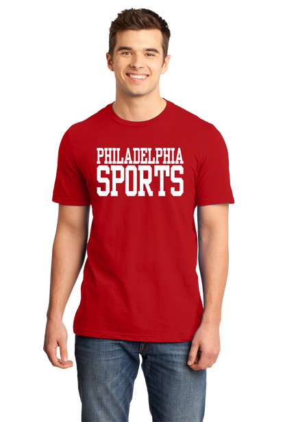 Standard Red Philadelphia Sports - Generic Funny Sports Fan T-shirt