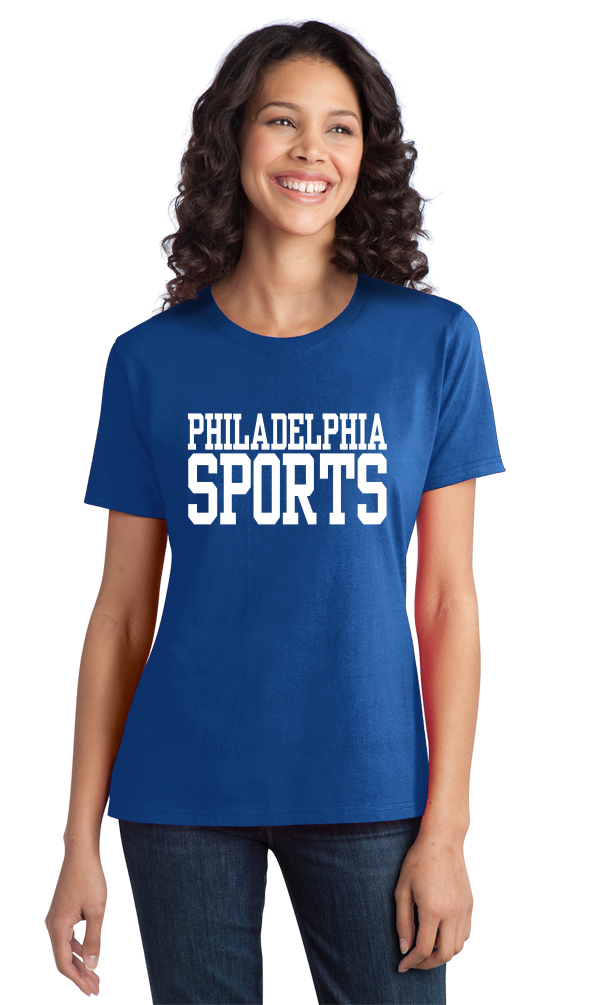 Ladies Royal Philadelphia Sports - Generic Funny Sports Fan T-shirt
