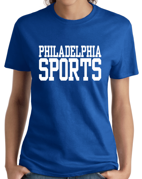 Ladies Royal Philadelphia Sports - Generic Funny Sports Fan T-shirt